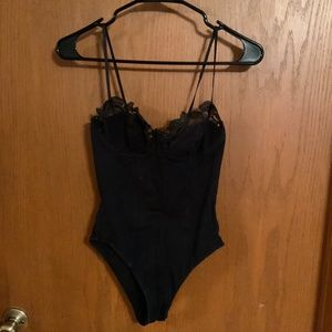 Victoria’s Secret Black Bodysuit